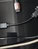 绿联USB3.0延长线 公对母数据连接线高速传输 适用U盘鼠标键盘打印机电视扩展转接线铝壳编织3米10498 实拍图