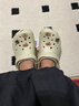 卡骆驰（CROCS）经典洞洞鞋轻便百搭女沙滩鞋包头拖鞋男鞋|10001 骨白色-2Y2(含智必星) 39 (240mm) 实拍图