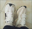 NEW BALANCE NB327官方夏季休闲鞋男鞋女鞋情侣舒适增高鞋百搭潮流厚底运动鞋 米灰色/白色 MS327FE 37 (脚长22.5cm) 实拍图