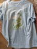真维斯（Jeanswest）薄荷绿纯棉短袖t恤女士2026新款夏季潮流大码女装半袖宽松上衣服 实拍图