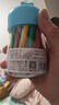 得力（deli）36色(蓝)三角杆不脏手双头蜡笔可水洗儿童油画棒涂色笔棒HM715-36美育工具毕业礼物男女孩 实拍图