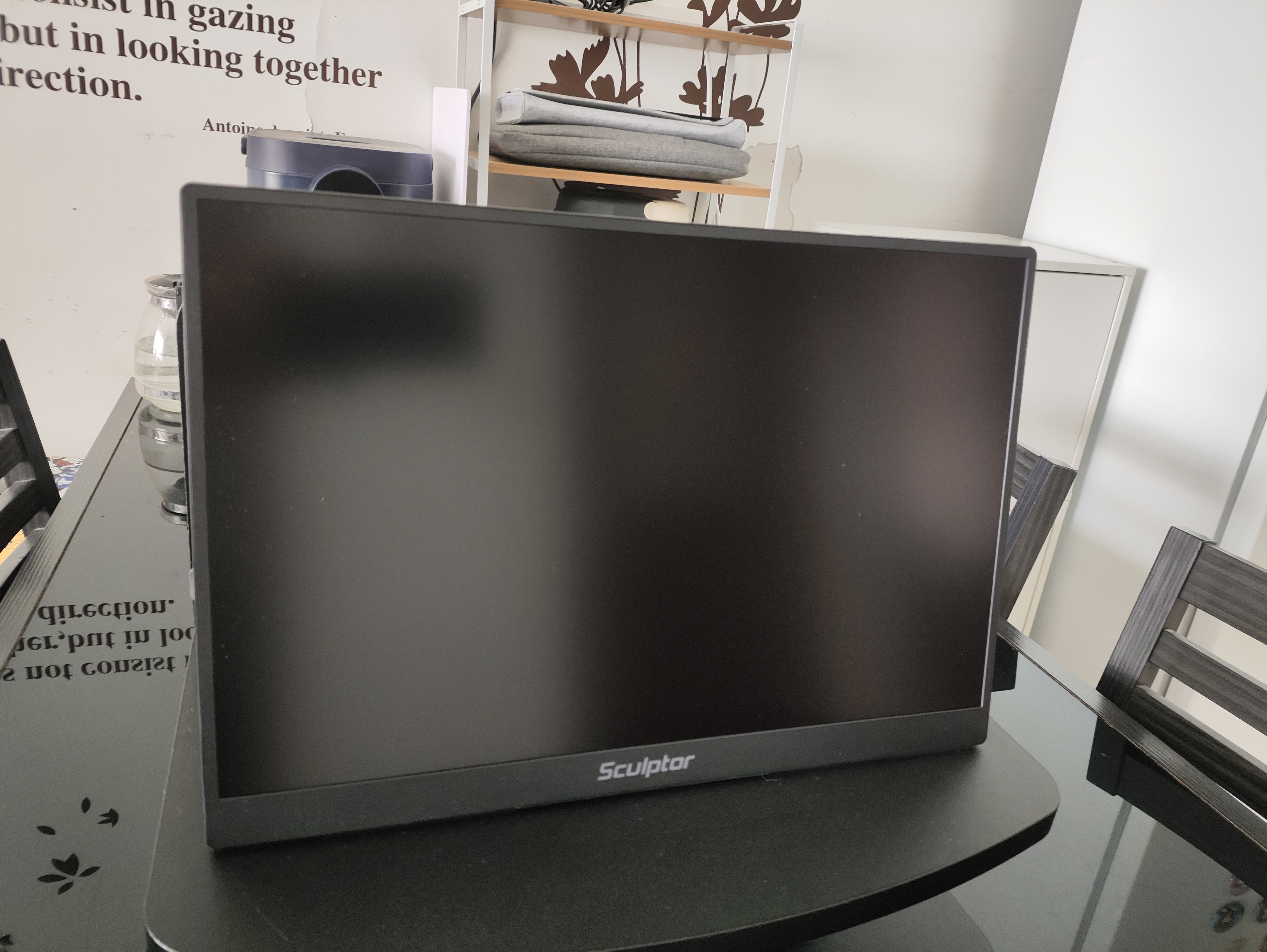 雕塑家16英寸便携式显示器144HZ  手机电脑笔记本副屏 Switch Ps4/5游戏扩展屏Type-c 一线直连MF16LN 实拍图