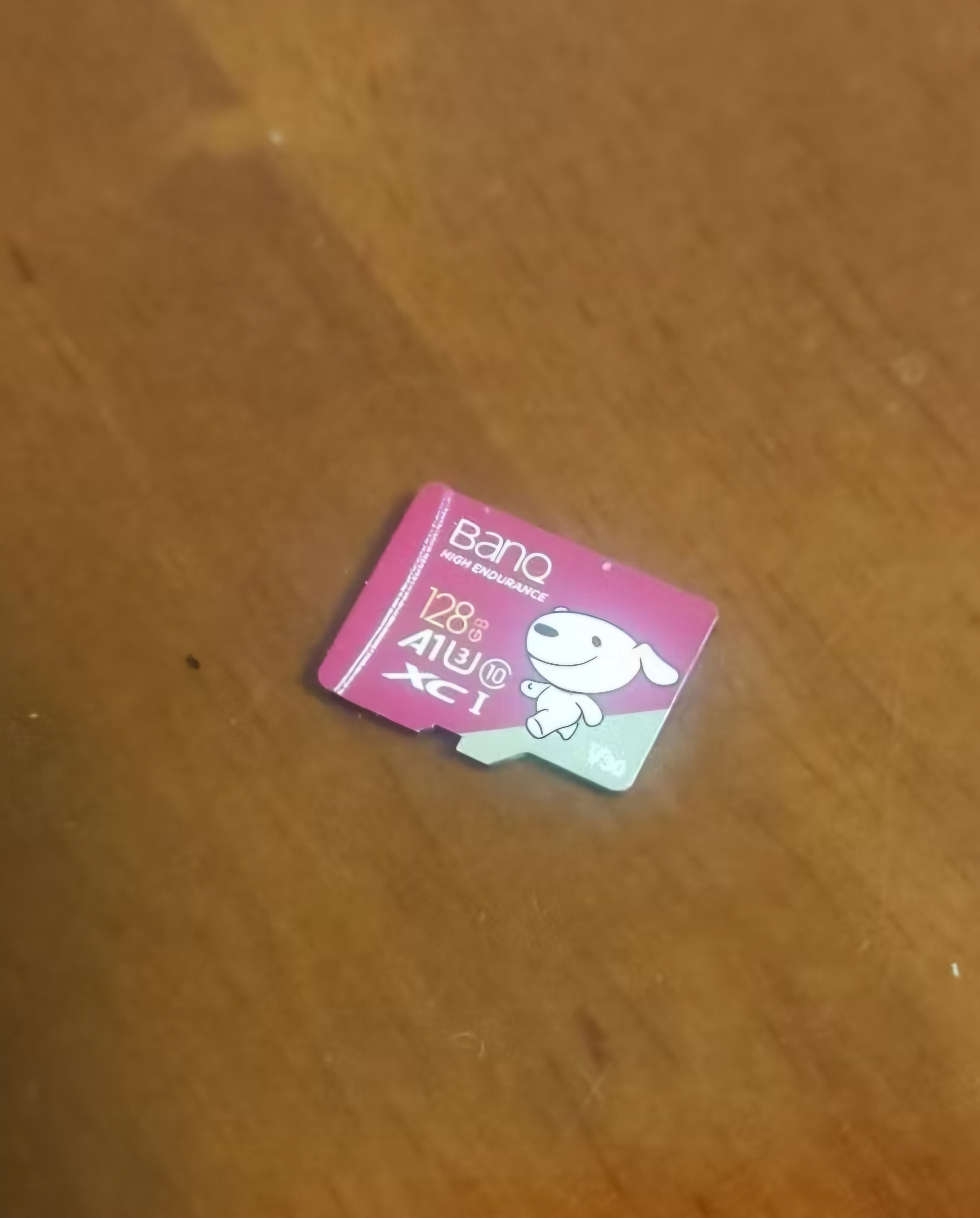 banq&JOY联名款 128GB TF（MicroSD）存储卡U3 C10 A1 V30 4K 高速款行车记录仪&监控摄像头手机内存卡 实拍图