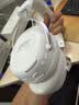 iKF V11 Pro2.0四模游戏耳机头戴式无线电竞7.1声道蓝牙屏显2.4G接收器FPS专用三角洲听声辨位 银白色 实拍图