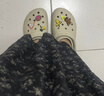卡骆驰（CROCS）白鹿同款经典云朵洞洞鞋时尚百搭女鞋花园鞋|206750 骨白色-2Y2(含智必星) 39 (250mm) 实拍图