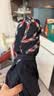 天堂伞 加大雨伞三折 经典商务伞格纹10骨加大雨伞男女 藏青 实拍图