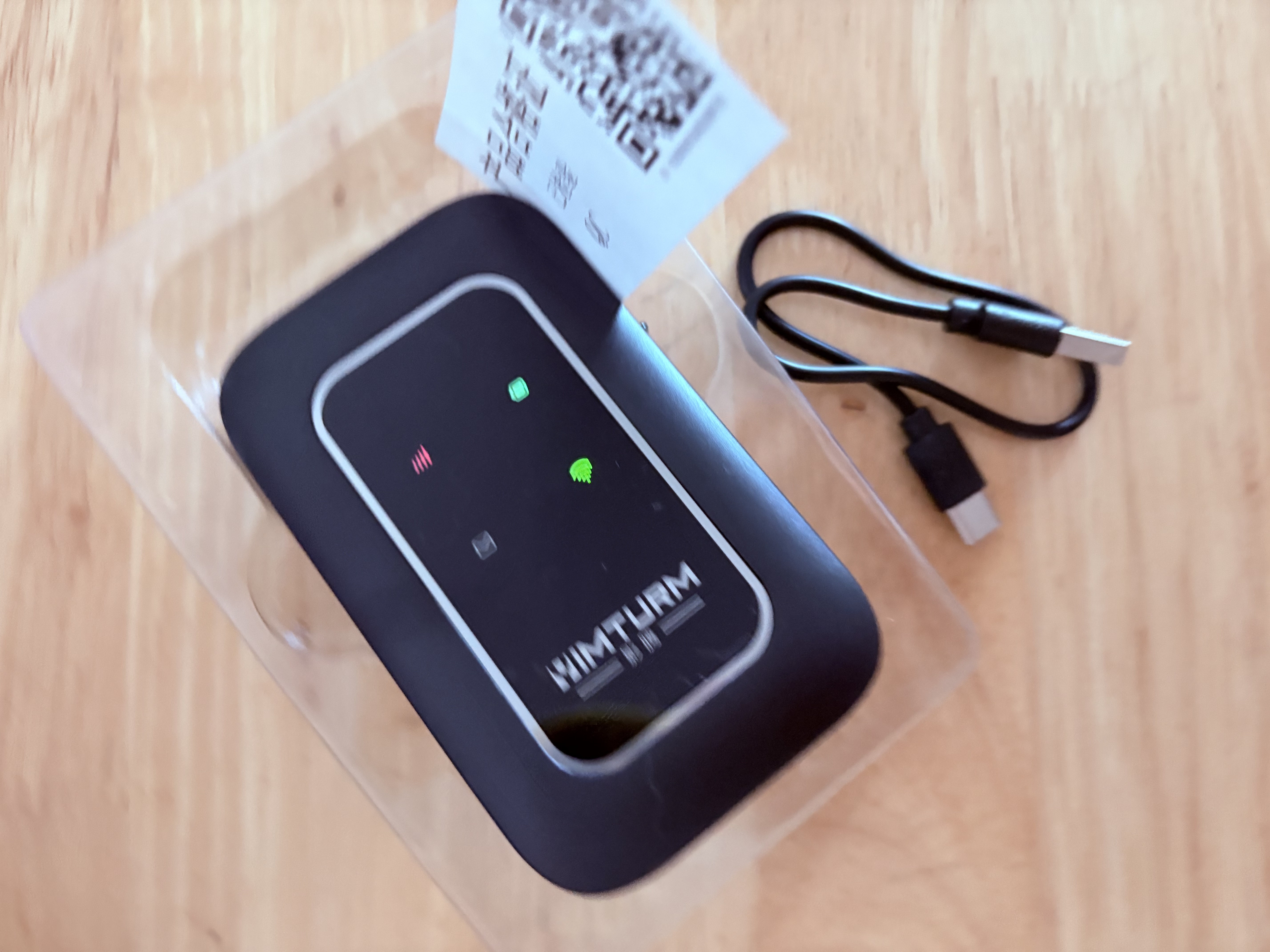 影腾随身wifi三网全国通用无线wi-fi6免插卡移动联通电信无限制大流量卡便携式网卡高速网络2026款5GHF 含累计1500G流量180天有效+3000毫安黑色 实拍图