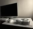 华硕ROG XG27ACMEG-W 27英寸显示器2K电竞显示器2K 240Hz超频260Hz HDR400 G-Sync 0.3ms响应 HDMI 2.1 实拍图