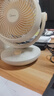 美的（Midea）【小型风扇】轻音台式桌面空气循环扇家用柔风电风扇宿舍办公迷你台扇落地扇空调伴侣 GAF18AD 实拍图