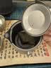 容山堂纯钛户外旅行茶具快客杯露营泡茶器便携式泡茶壶家用一人茶具 竖耳旅行泡茶壶-一壶四杯 实拍图