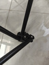 YTZ户外折叠椅露营椅子躺椅便携折叠月亮椅小凳子折叠凳钓鱼凳 卡其色【三档+脚托】网纱 可躺/睡觉 实拍图