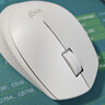 罗技（Logitech）M330 静音鼠标 无线鼠标 办公鼠标 右手鼠标 带无线微型接收器 白色 实拍图