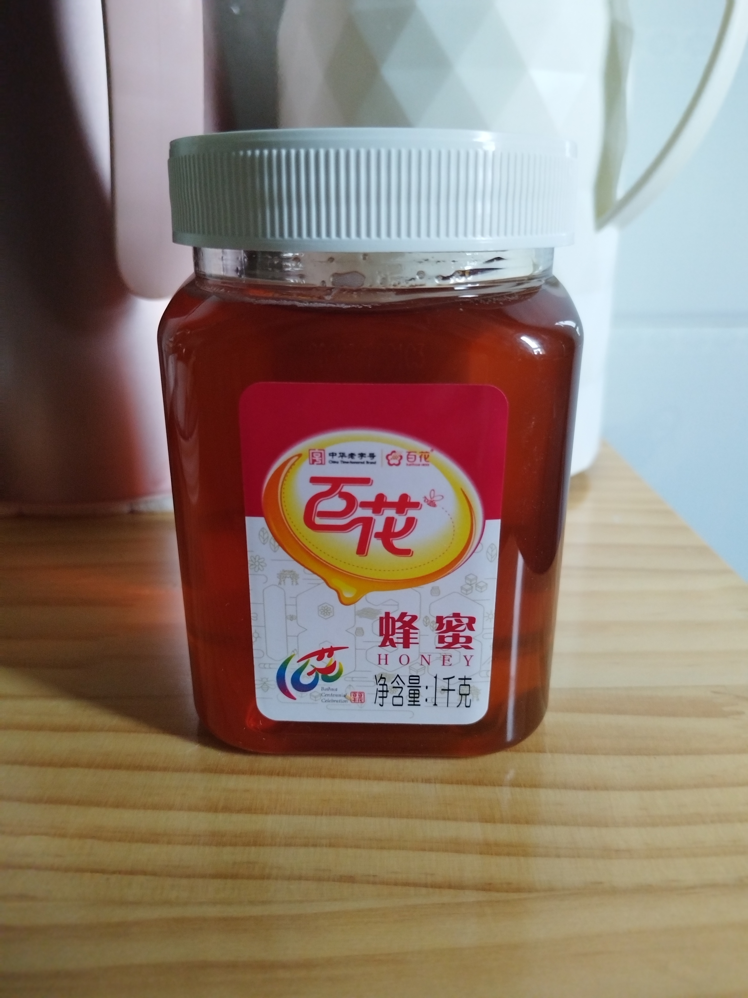 百花蜂蜜1000g 百花蜜中华老字号 早餐牛奶麦片伴侣 冲饮 节日礼品   实拍图