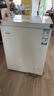 海尔（Haier）142L单温小冰箱冰柜小型家用小冰柜冷柜冷冻冷藏转换一级能效深冷减霜大容量BC/BD-142GHW9D 实拍图
