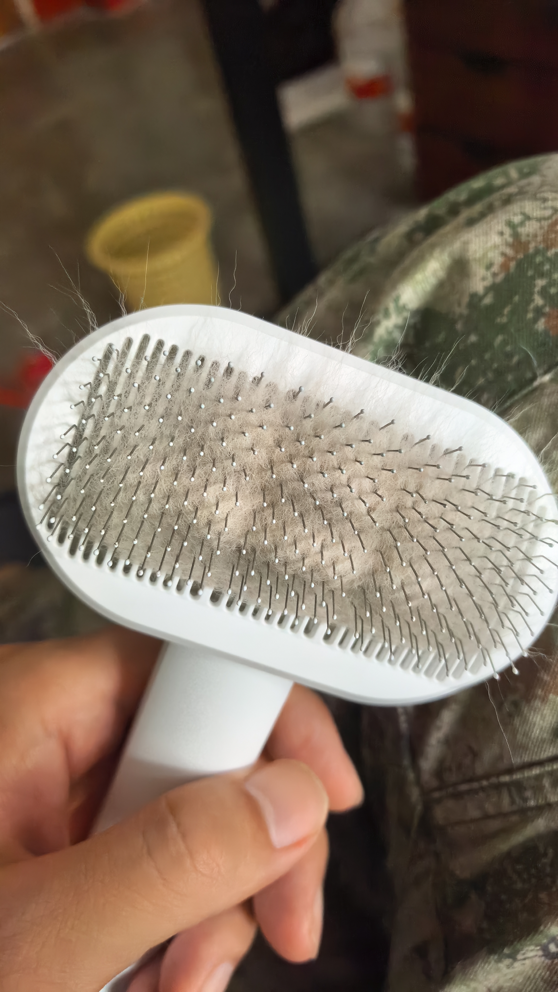 HELLOJOY猫梳子猫咪去浮毛专用猫毛清理器除毛器梳毛刷神器狗狗宠物用品 实拍图