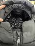 保姆鹅  【风墙】儿童羽绒服宝宝中长款护脸加厚外套保暖童装[NG2664] 炭黑 140 实拍图