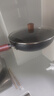 阎铁匠章丘平底锅煎锅无涂层家用铁锅烤肉煎锅牛排锅煎蛋锅老式熟铁28cm 实拍图