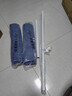 水星家纺窗帘免打孔安装卧室遮光窗帘杆整套遮阳帘280宽×180高cm蓝色 实拍图