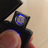 电子打火机点烟器防风家用车载打火机潮流生活好物 黑色-静音无声运行 实拍图
