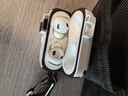 创思米适用于AirPods Pro二代保护套pro2磁吸苹果无线蓝牙耳机套防丢防摔机甲风创意手机支架保护壳 白色 实拍图