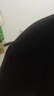 【京东直采】重磅纯棉 圆领短袖男款t恤衣服女士t恤服装真5折专场 黑色（短袖） 4XL （170-190斤） 实拍图