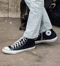 匡威（Converse）All Star夏季经典帆布男女高帮休闲运动鞋黑色101010 101010/黑色 38 实拍图