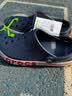 卡骆驰（CROCS）【采销直播】贝雅卡骆班洞洞鞋轻便耐磨一脚蹬休闲鞋|205089 深蓝/辣椒红-4CC 43 (270mm) 实拍图