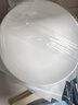 洁雅杰陶瓷盘家用白瓷盘子8英寸中式釉下彩餐盘菜盘汤盘微波炉可用6只装 实拍图