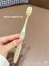 惠百施（EBISU）宽头超软毛牙刷敏感高级大白绒孕妇成人护龈不伤牙龈4支颜色随机 实拍图