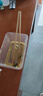 特美居（temeiju）一次性饭盒长方形透明塑料快餐盒加厚带盖打包盒餐具50套装1000型 实拍图