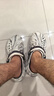 卡骆驰（CROCS）白鹿同款经典云朵洞洞鞋时尚百搭女鞋花园鞋|206750 骨白色-2Y2(含智必星) 39 (250mm) 实拍图