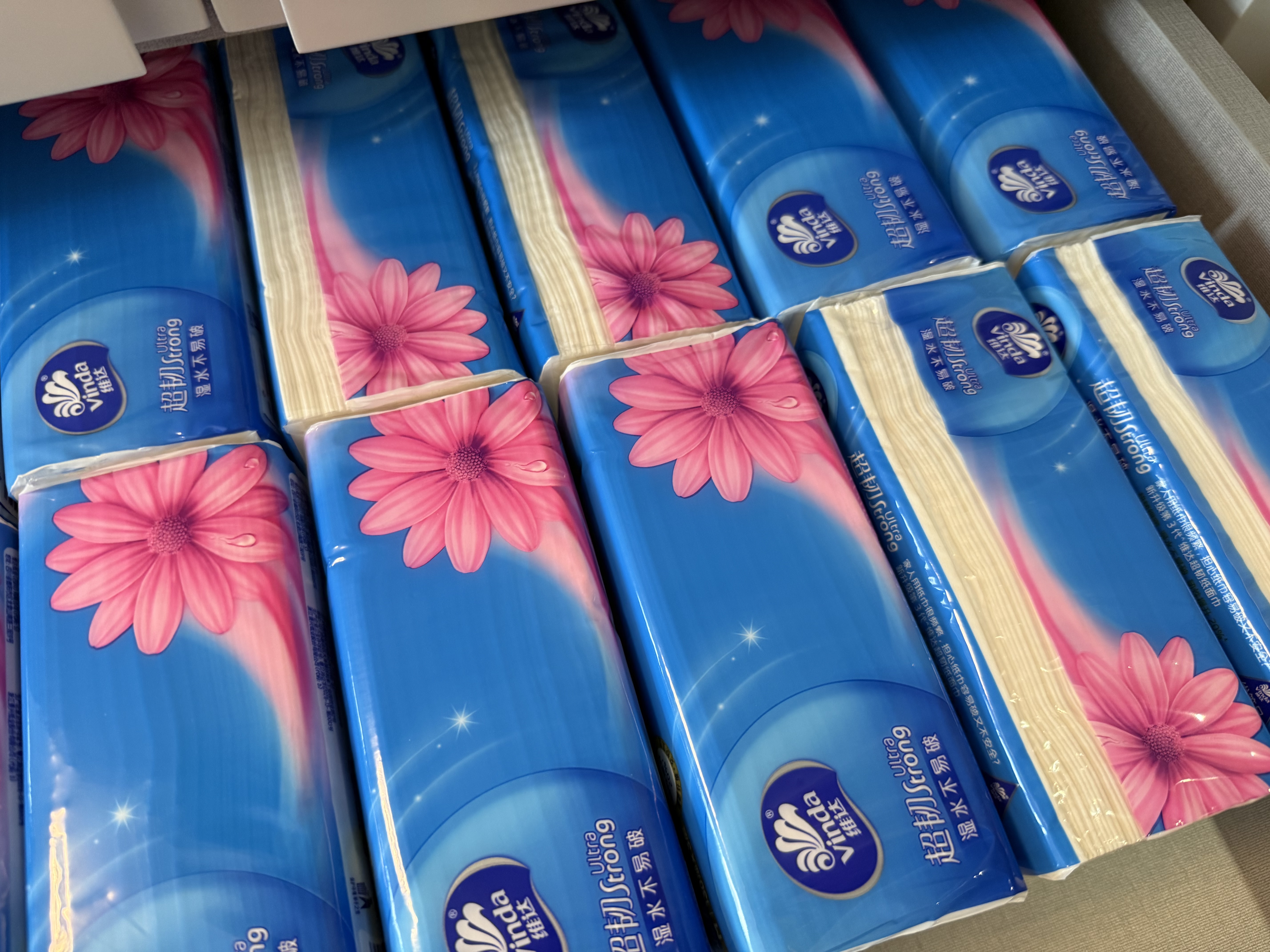 维达（Vinda）抽纸 【孙颖莎推荐】超韧3层130抽*24包M码 新旧随机 整箱 实拍图