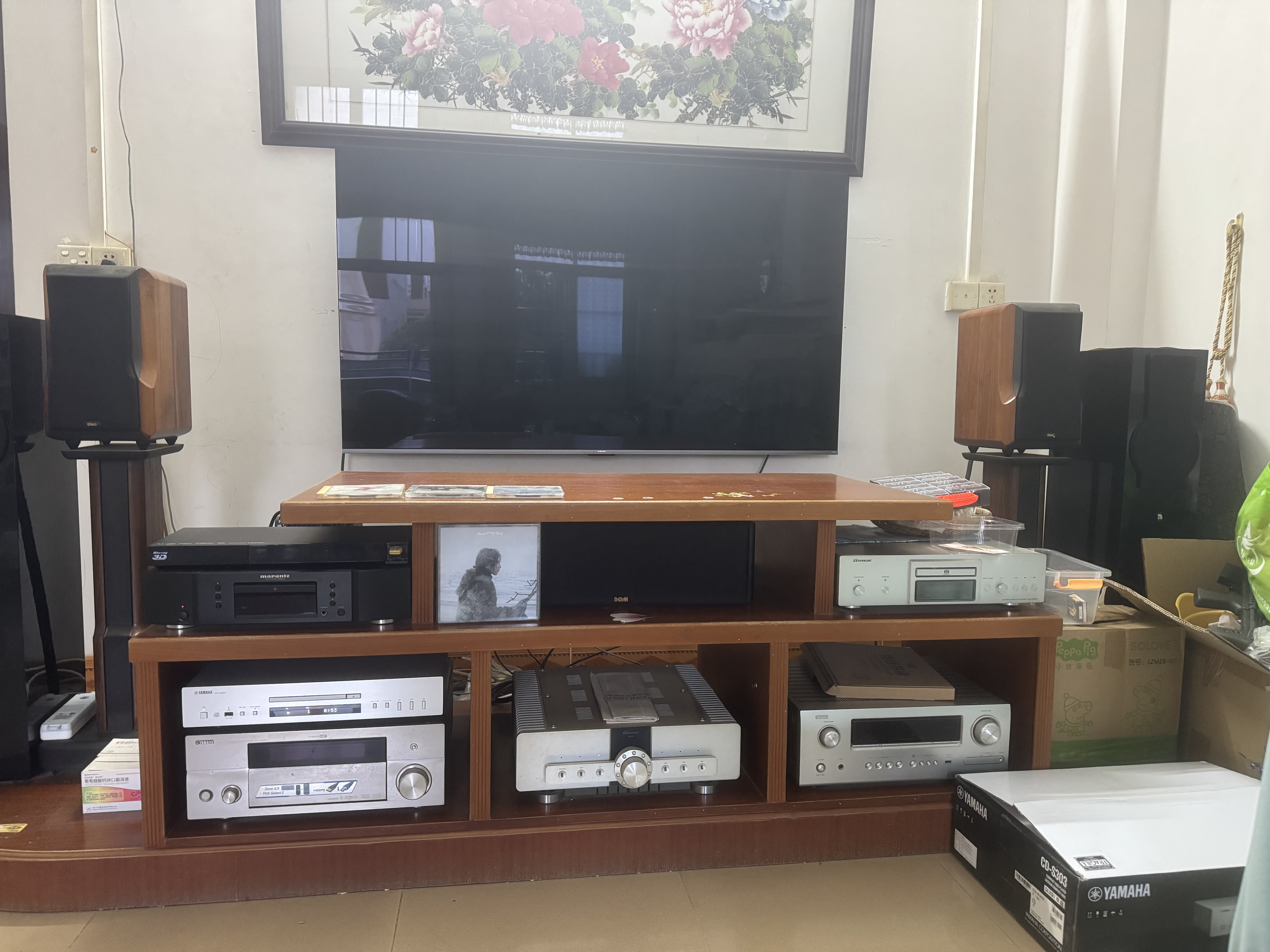 雅马哈（Yamaha） CD-S303 CD机发烧  HiFi播放机  CD播放器 银色 实拍图