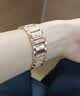 watchbond适用华为GT7手表带GT6/5/4/Watch6/6Pro/5/gt5pro女款41mm施华洛表带智能商务小香风18mm表链腕带 实拍图
