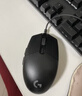 罗技（G）G102 有线游戏鼠标 轻量化设计 G102第二代 RGB灯效 打瓦鼠标 无畏契约/三角洲必备（黑色） 实拍图
