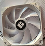 利民（thermalright）TL-C12CW-S  白色argb12cm机箱风扇 幻彩风扇ARGB 4PIN PWM调速风扇 实拍图