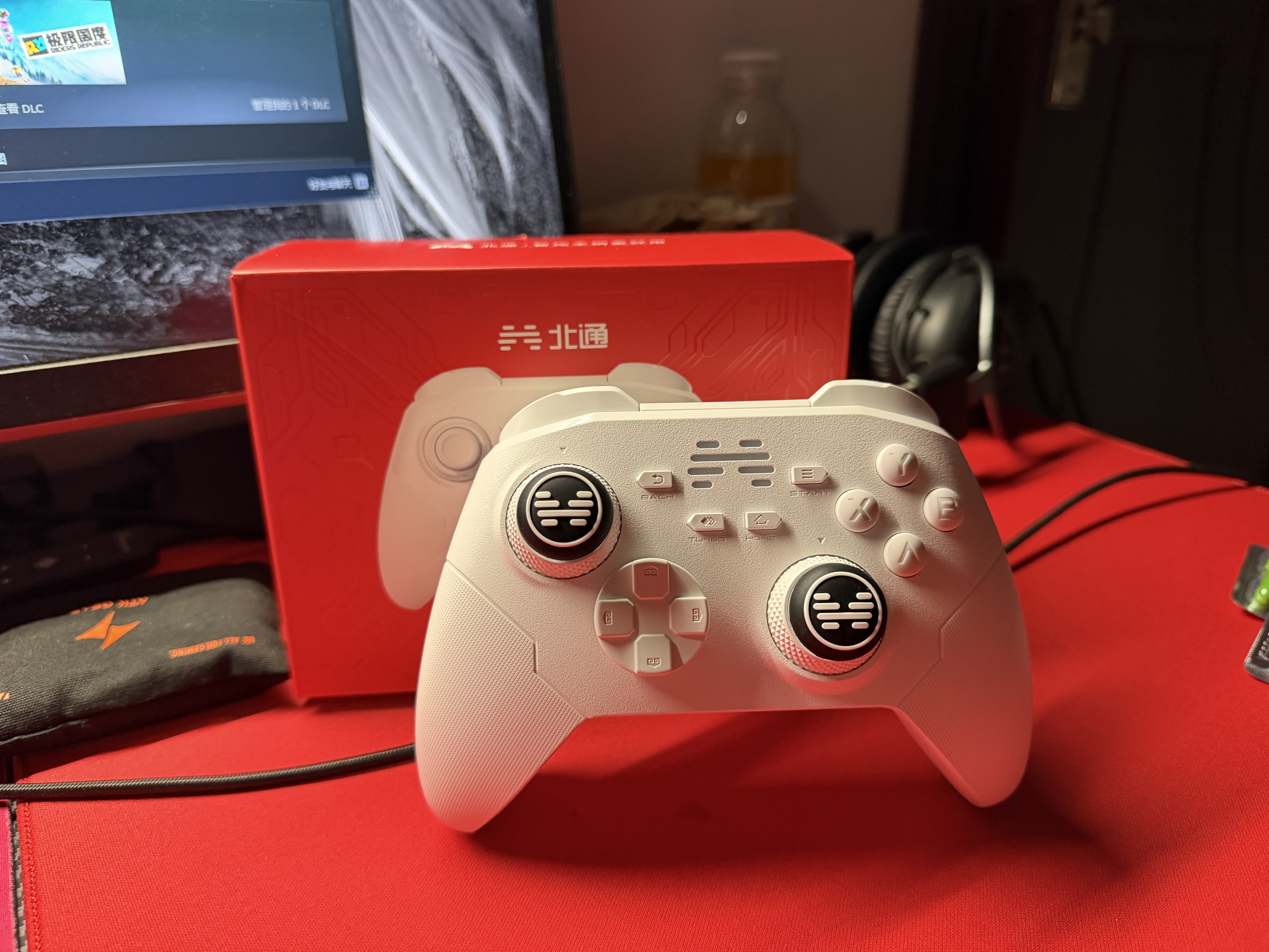 北通鲲鹏20游戏手柄AI智控双切扳机TMR震动无线蓝牙xbox类电脑PC手机steam电视NSswitch2 FIFA实况足球 实拍图