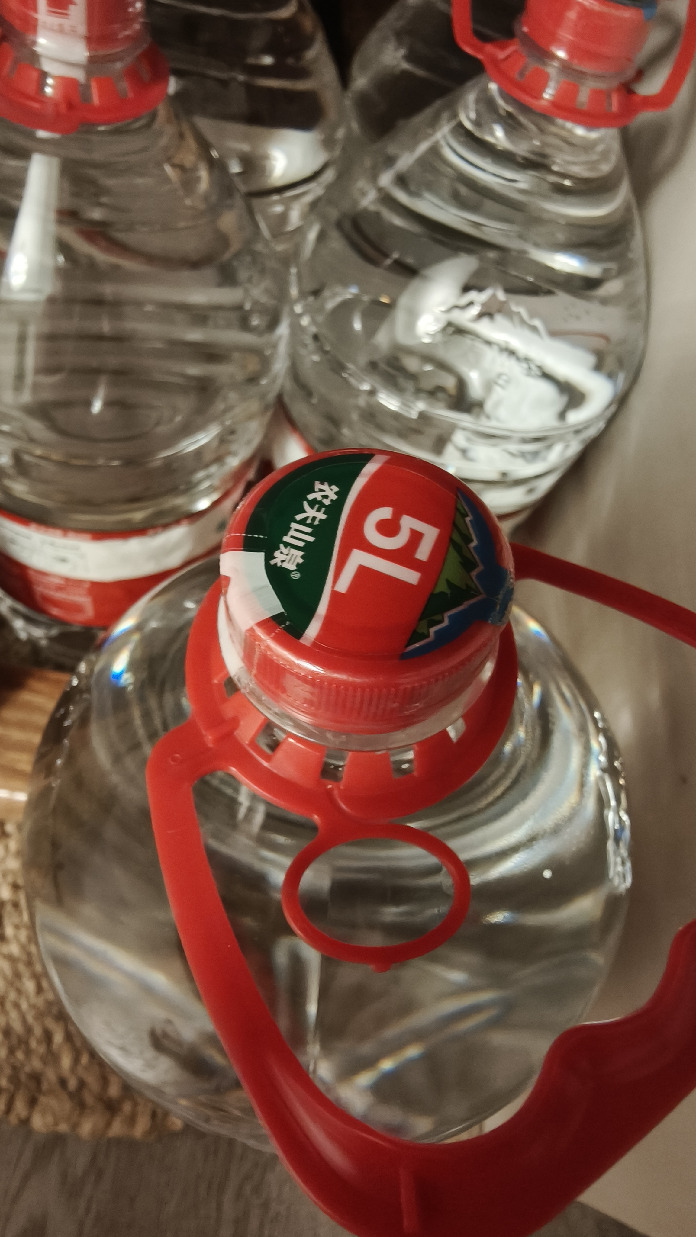 农夫山泉 饮用水 饮用天然水5L*4桶 整箱装 桶装水随机包装 实拍图