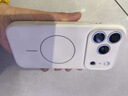 奶小鸭（NEYAA）适用苹果17pro手机壳 iphone17pro保护套镜头全包超薄Magsafe磁吸液态硅胶防摔简约男女款 古董白 实拍图