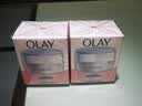 玉兰油（OLAY）面霜女透亮润肤霜男秋冬护肤品滋润保湿补水素颜霜化妆品节日礼物 透亮润肤霜50g*2 实拍图