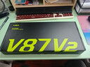 VGN V87 V2 有线/无线/蓝牙三模客制化机械键盘 多层填充gasket结构全键热插拔87键盘 电竞游戏办公 V87 V2 冰川轴 风信子 实拍图