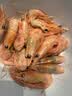 鲜生说 大号头籽北极甜虾净重3斤 40-50只/斤 95-99%头籽率 即食冰虾 实拍图