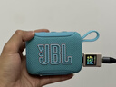 JBL GO5 音乐金砖五代 蓝牙音箱 便携迷你音箱 户外徒步骑行 防水音箱 低音炮音响 礼物 晴空蓝 实拍图