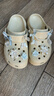 卡骆驰（CROCS）新款厚底云朵洞洞鞋送女友礼物206750 骨白色 37 -38 实拍图