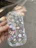 江铭适用苹果16手机壳iphone16保护套镜头全包防摔透明小清新保护壳高级感小众网红款TPU软壳带手链条 实拍图