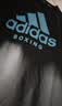 阿迪达斯（adidas）【特价清仓】夏季男女同款短袖男T恤跑步健身运动速干百搭 黑白 M 实拍图