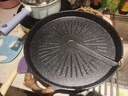 尚烤佳（Suncojia）不粘煎烤盘 烤肉盘 户外铝烧烤盘 韩式不粘煎盘 卡式炉烤盘锅具 实拍图