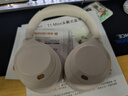 iKF T1 Max 主动降噪头戴式蓝牙耳机2026新款蓝牙6.0无线有线hifi音质电竞游戏低延迟超长续航云岩白 实拍图