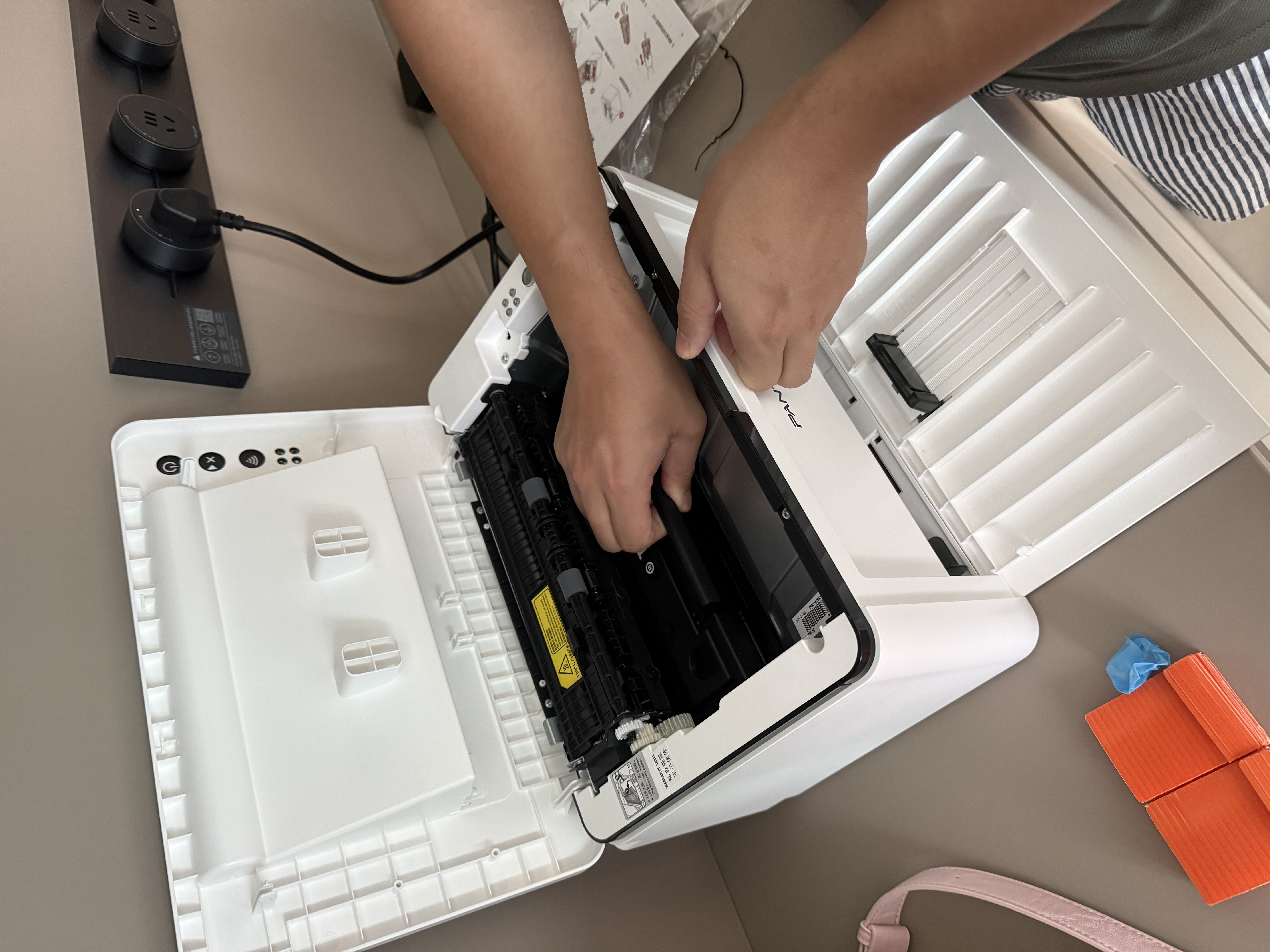 奔图（PANTUM）P1 Lite激光打印机家用 手机无线微信打印 学生作业错题打印机家庭用 打印机办公专用 实拍图