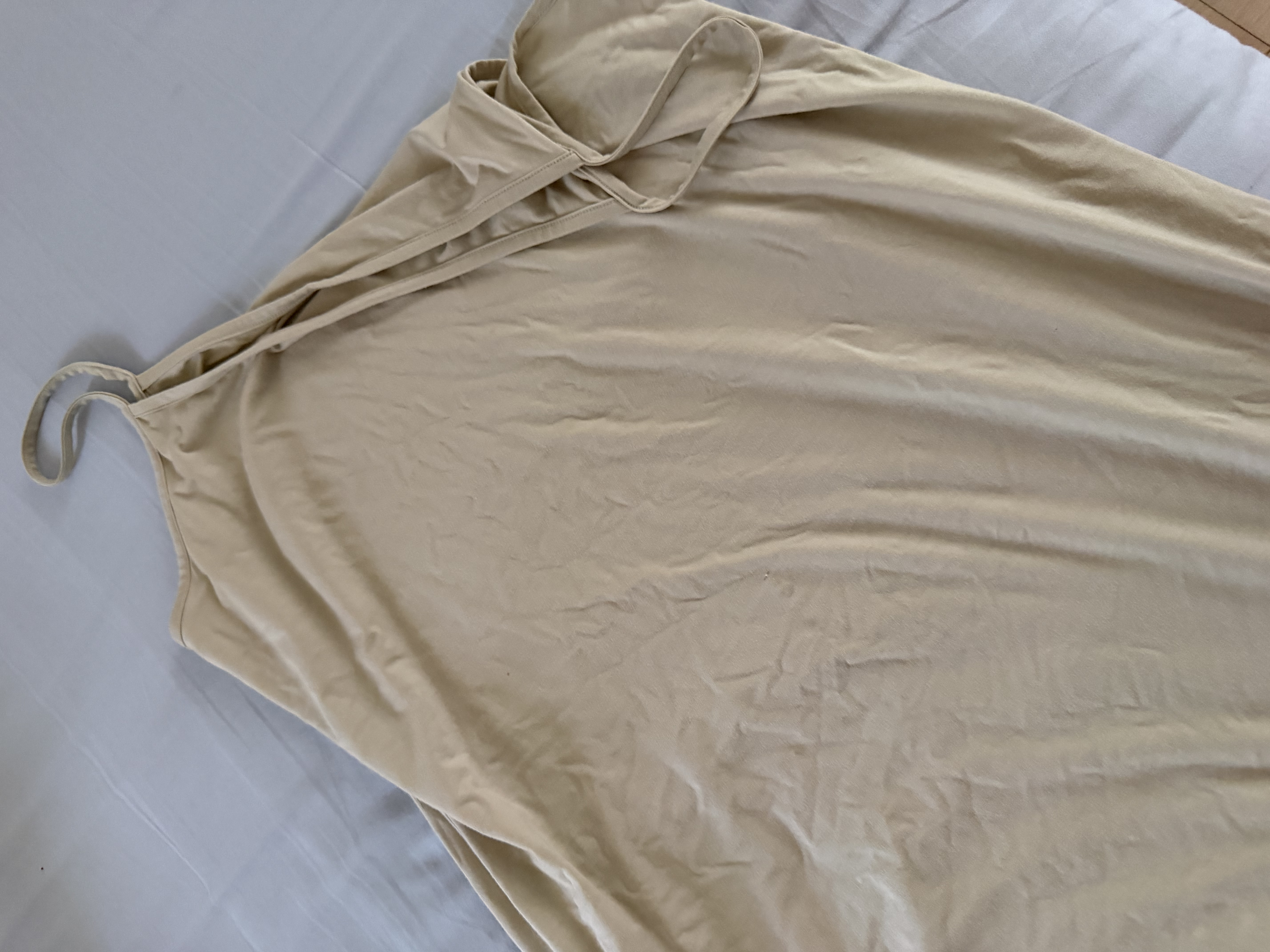 简云薄款莫代尔吊带睡裙女性感睡衣中长款家居服裙子内搭舒适背心夏季 实拍图